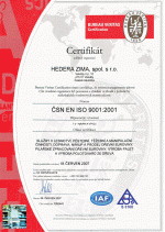 Certifikát č. 4