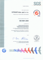 Certifikát č. 1