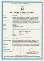 ES certifikát typu