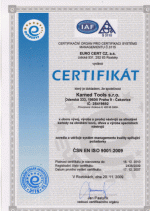 Certifikát č. 3