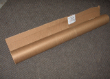 Vlnkový karton KRAFT hnedý, pre dekoratívne a darčekové použitie 