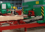 MEBOR HTŽ 1000 - Pásová píla na porez guľatiny (stroj na spracovanie dreva v prvovýrobe)