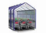 Systém v přistavování nákupních vozíků 