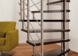 MAX SQ - kombinované točité interiérové schodisko so štvorcovým pôdorysom