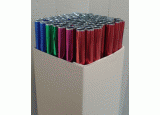 Metalická fólia kolor - farebný celofan