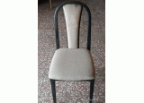 Židle čalouněná černá (15117.)
