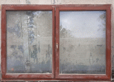 Dřevěné euro okno 2000x1360mm (15558.)