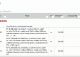 Požiadavka na výrobu zábradlia podľa projektovej dokumentácie