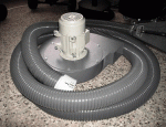 Hadicové pripojenie s odsávacou hubicou k stredotlakému odsávaciemu ventilátoru EKO RV