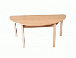 Stôl polkruh
