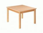Stôl s masívnou podnožou 60x60 cm
